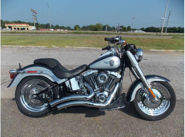 2012 harley-davidson flstf softail fat boy  cruiser 