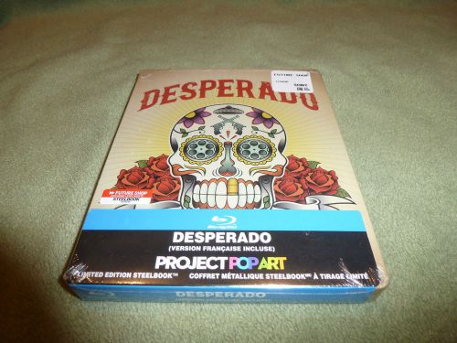 Free*postage new desperado blu ray steelbook future shop ed. rodriguez tarantino