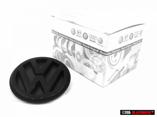 Vento genuine vw rear boot badge emblem black nos