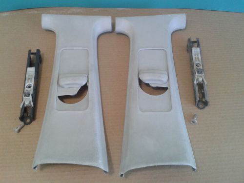 Vw golf mk3 iii jetta vento height adjusters seat belt holder covers oem 93-99