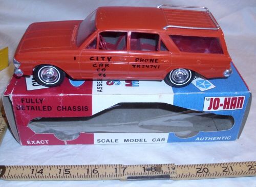 JO-HAN 1964 AMC RAMBLER CLASSIC STATION WAGON PROMO CAR MODEL 1:25 BOXED