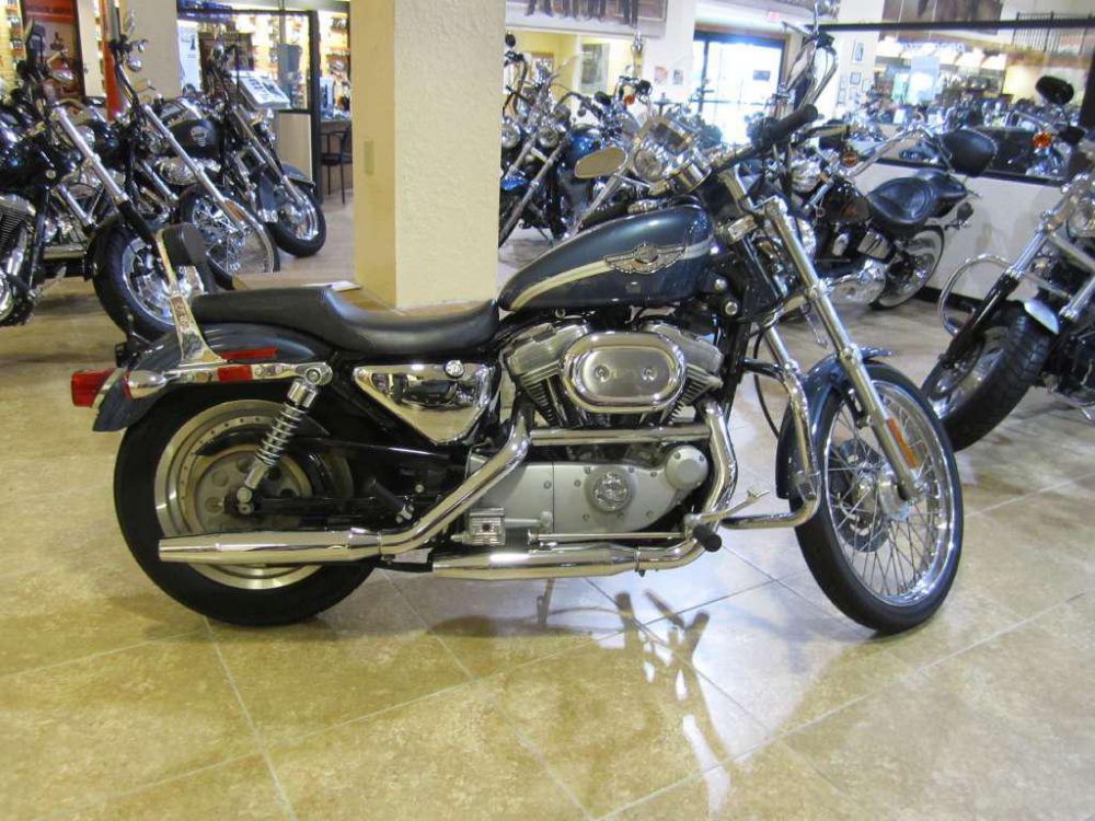 2003 harley-davidson xl 883c sportster custom  cruiser 