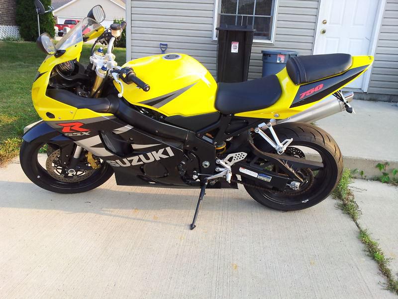 04 GSXR-750 Yellow\Black