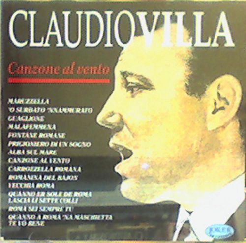 Claudiovilla Canzone Al Vento (1992 Saar srl) CD - VERY GOOD CONDITION!