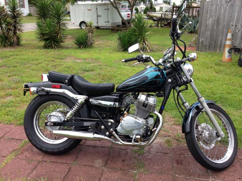 2003 honda rebel - custom paint - great bike