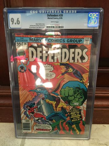 Defenders #39 cgc 9.6 nm+ hannigan &amp; adkins cover (c2) (id 5017)