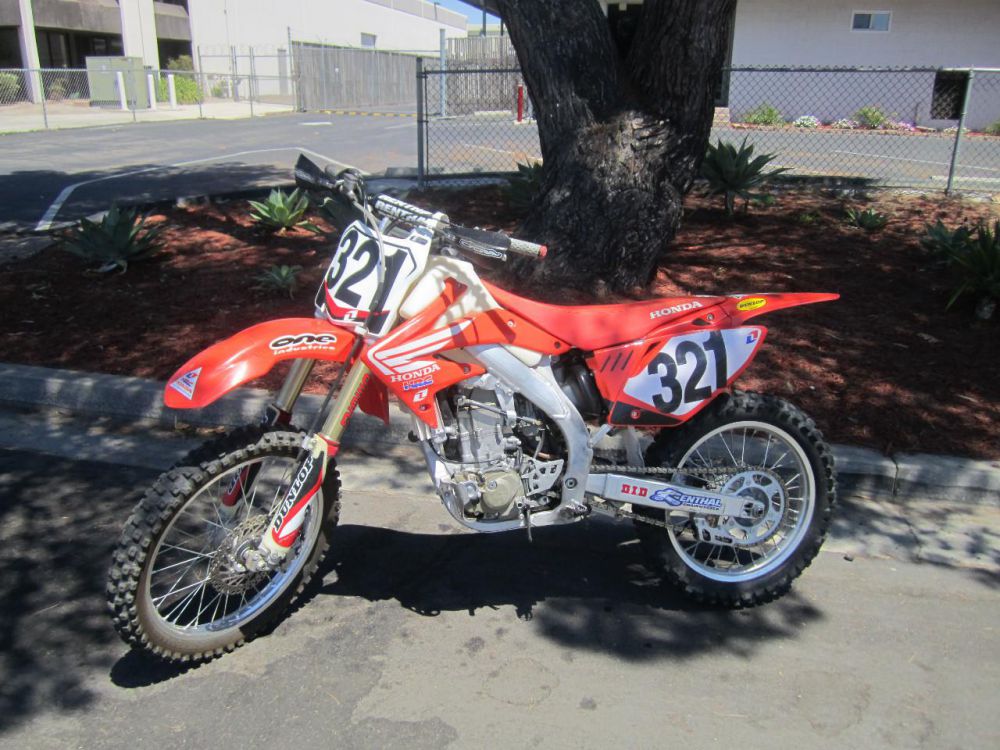 2008 Honda Crf 450R Dirt Bike 