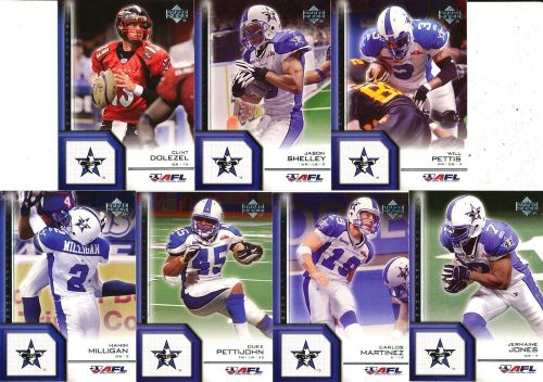 2006 UPPER-DECK ARENA-FOOTBALL Dallas DESPERADOS TEAM-SET