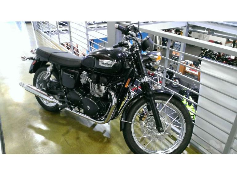 2013 triumph bonneville t100 - black 