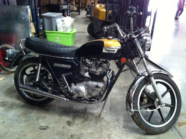 1978 Triumph Bonneville-All original Project!