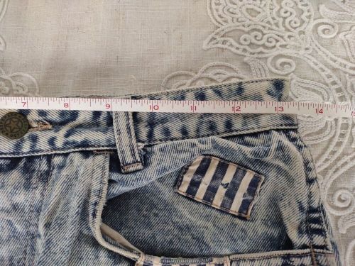 Acid Wash Mom Jeans Women&#039;s 9 patchwork Desperado 90&#039;s Vintage