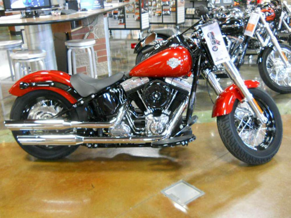 2014 harley-davidson fls softail slim  cruiser 