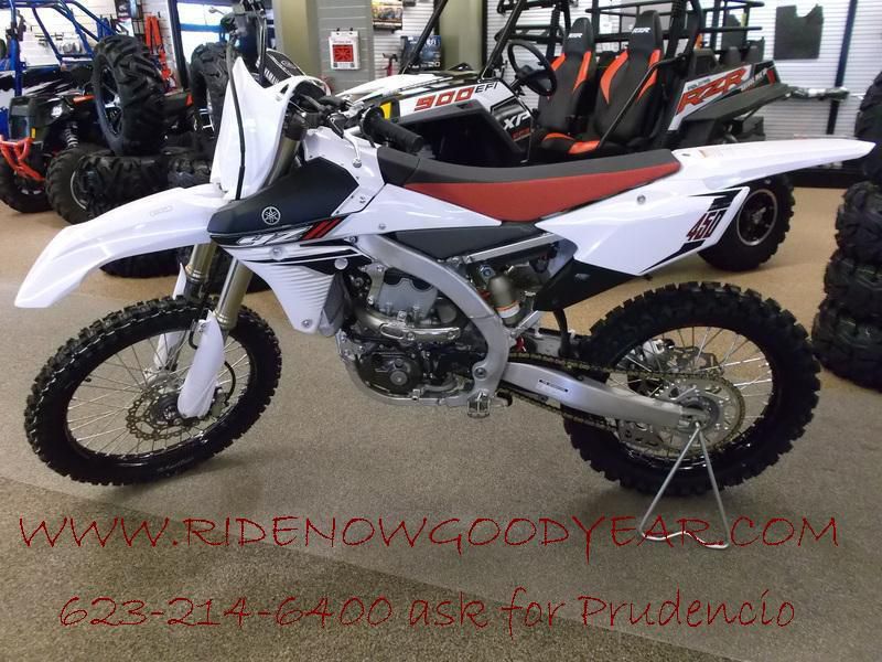 2014 yamaha yz450f  dirt bike 