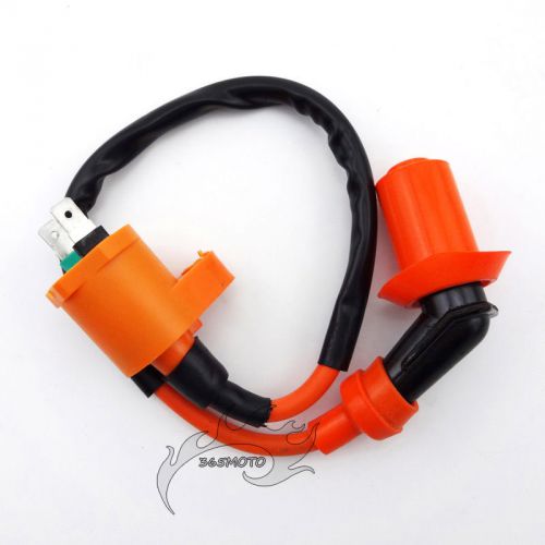 Racing Ignition Coil For Kymco SYM Vento GY6 50 125 150cc Engine Moped Scooter