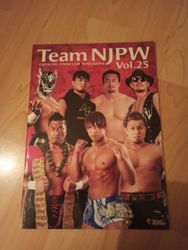 Team njpw magazine volume 25 new japan shingo takagi kota ibushi el desperado