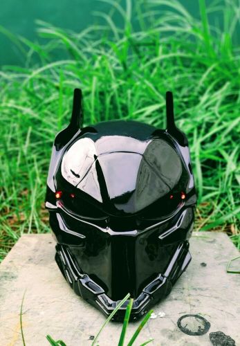 New Helmet Custom Batman Arkham For Chopper Bobbers ( APPROVED DOT/ECE )