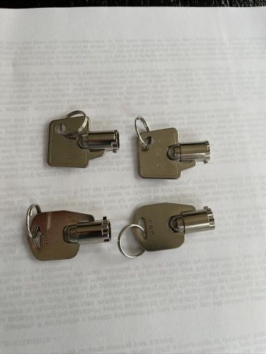 Hyosung ATM Machine Bezel Door(upper Cabinet) and cassette Keys set of 4 keys