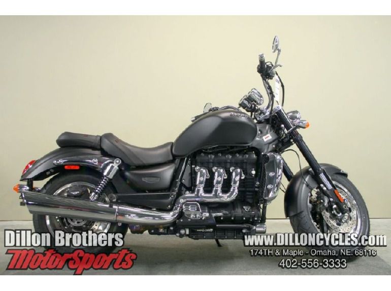 2013 triumph rocket 3 roadster - matte black 