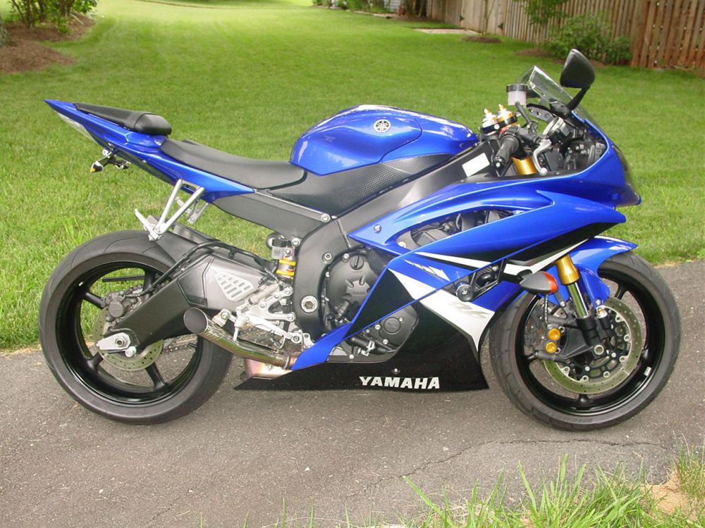 2008 Yamaha Yzf-R6 Sportbike 