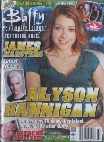 Alyson hannigan 2006 buffy the vampire slayer magazine #23 james marsters / new