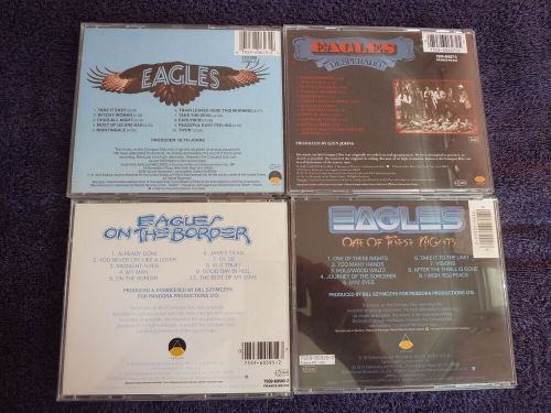 Eagles - job lot: eagles, desperado, on the border, one of these nights (4 cd&#039;s)