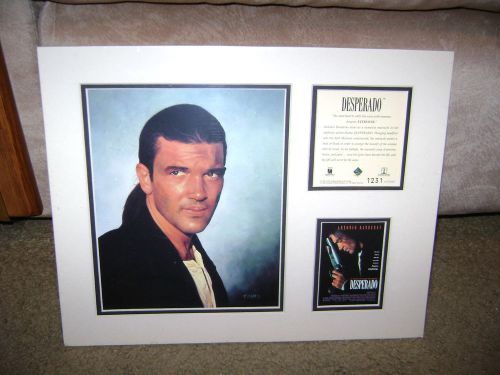 Desperado antonio banderas print...1231/15,000...new