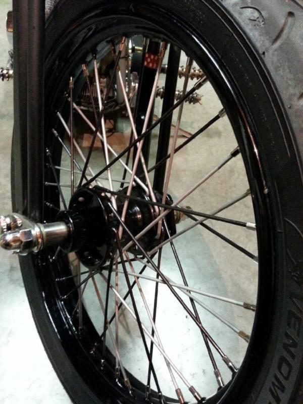 Harley Bobber Custom Hard Tail Springer 113 ci 6 speed