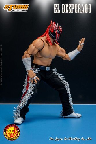 Preorder storm toys njed01 1/12 el desperado japan pro wrestling action figure