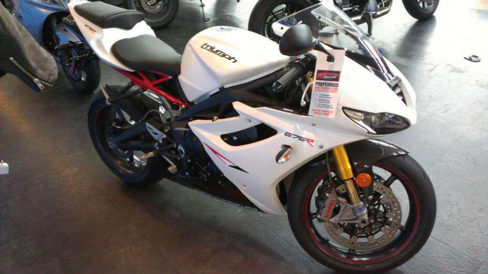 2012 Triumph Daytona 675R Sportbike 