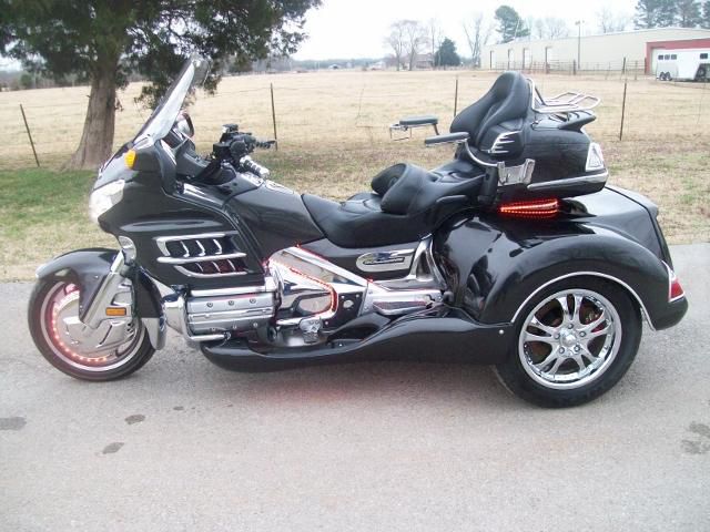 2010 Honda Goldwing GL1800 Candy Metallic Black Roadsmith Trike