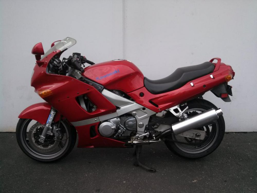 1999 kawasaki ninja zx-6  sportbike 