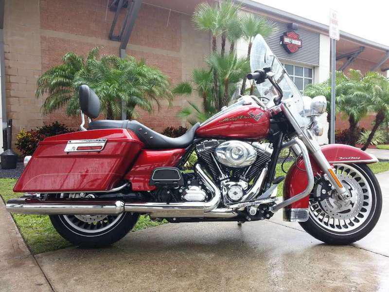 2013 harley-davidson flhr - road king  touring 