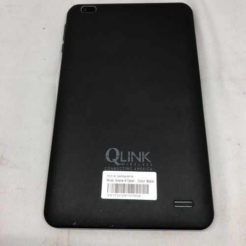 Qlink Scepter 8 Black Android Tablet - #20240621063