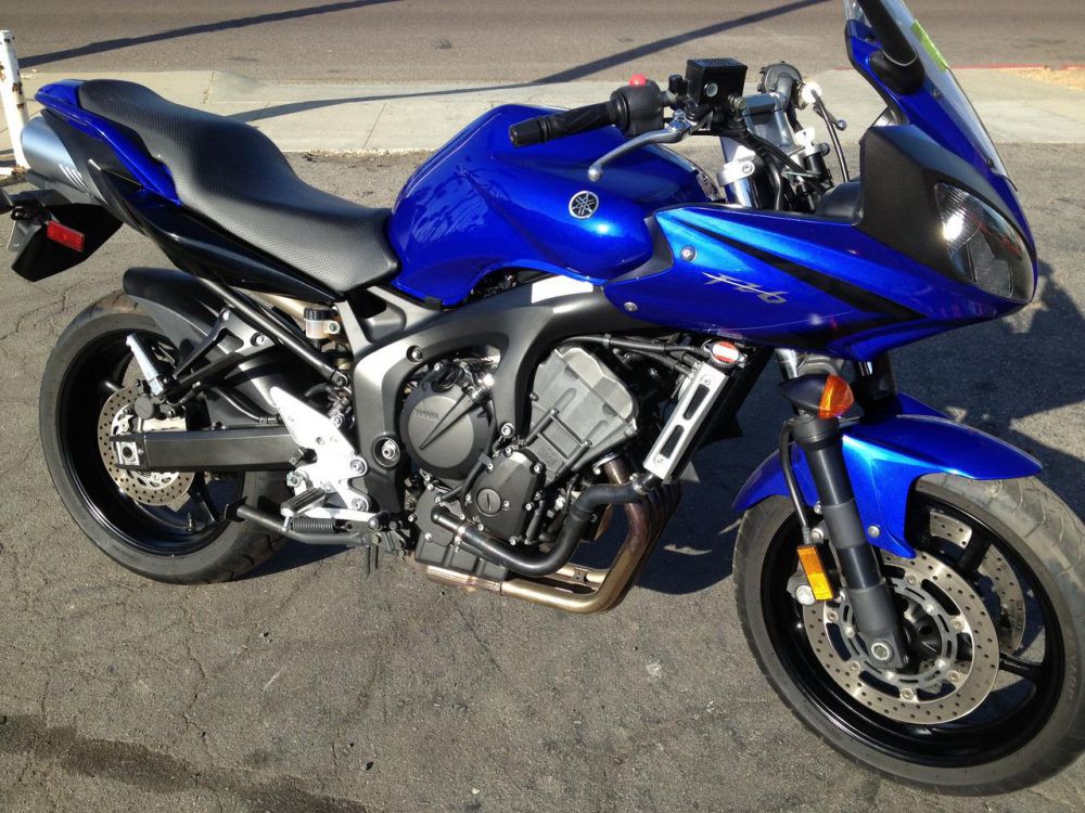 2007 yamaha fz6  sportbike 