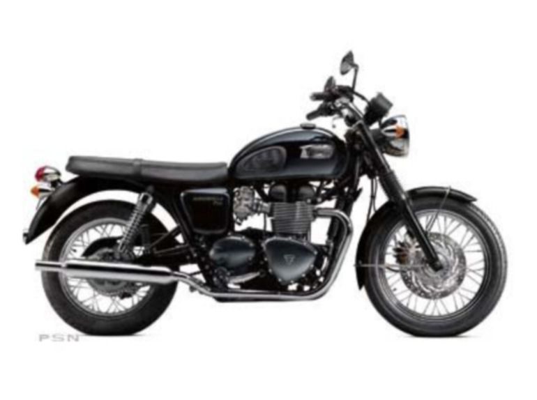 2013 triumph bonneville t100 - black 