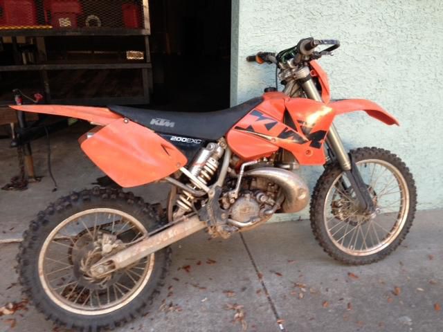 2003 ktm 200exc