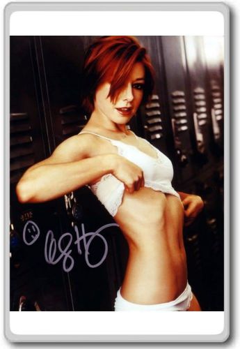 Alyson hannigan autographed preprint signed photo fridge magnet