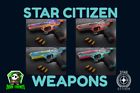 Star citizen gun- wowblast desperado toy pistol orange blue red teal fun weapon