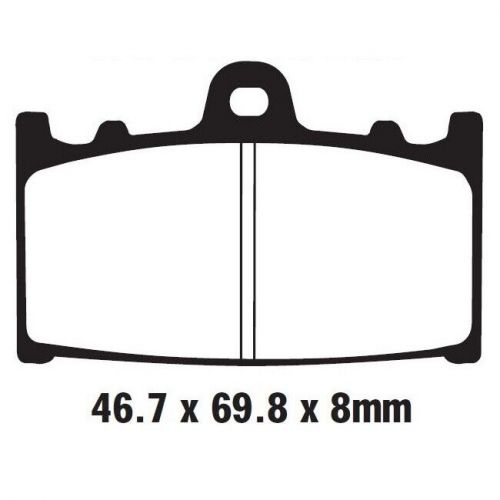 Brenta brake pads 3062 organic front for husaberg fs 400 450 650 e c-