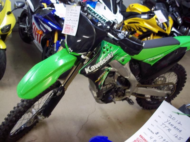 2012 kawasaki kx 250f   