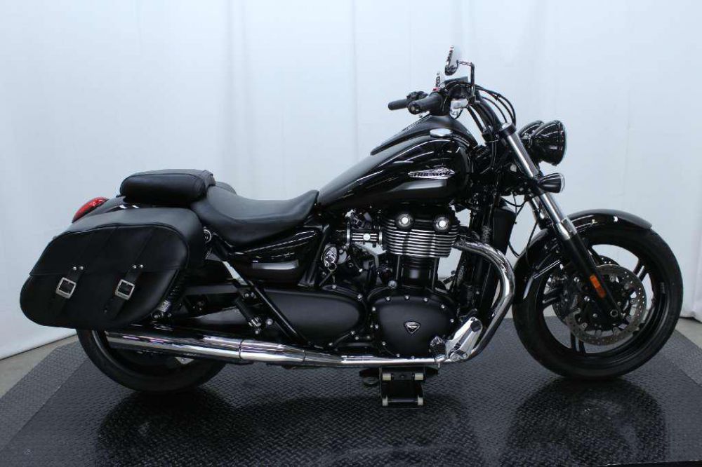 2012 triumph thunderbird storm abs - jet black  cruiser 