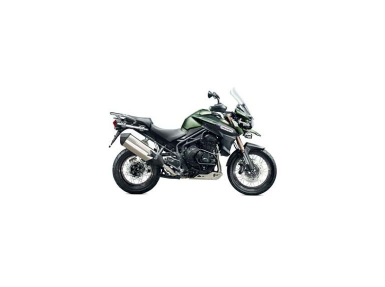 2013 triumph tiger explorer xc - matte khaki green 