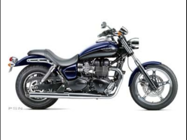 2013 triumph speedmaster - sapphire blue / jet black 