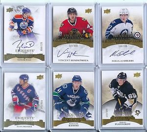 2015-16 exquisite rookie signatures auto vincent hinostroza blackhawks 219/399