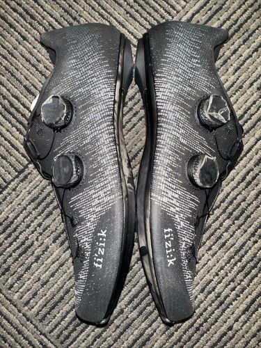 Fizik Vento Infinito Knit Wide Carbon Road Cycling Shoes US 10 3/4 EU 44