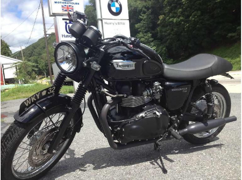 2011 Triumph Bonneville T100 Jet Black Standard 