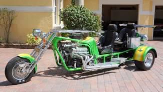 $100,000 custom supercharged v8 trike beats boss hoss harley davidson honda trex