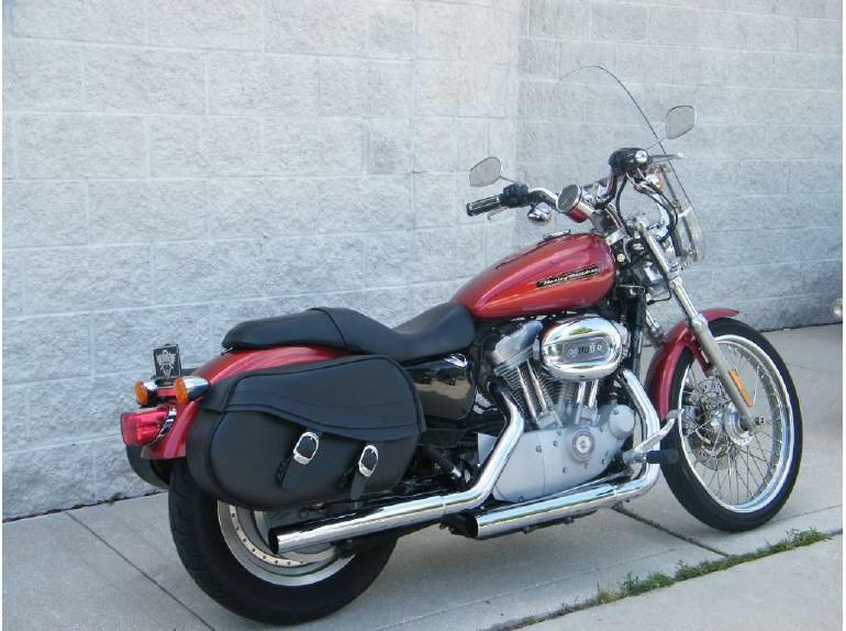 2008 harley-davidson xl 883c sportster 883 custom  cruiser 