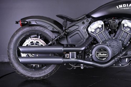 2021 Indian Motorcycle Scout Bobber ABS Thunder Black Smoke