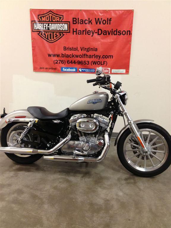 2009 harley-davidson xl 883l sportster 883 low  cruiser 